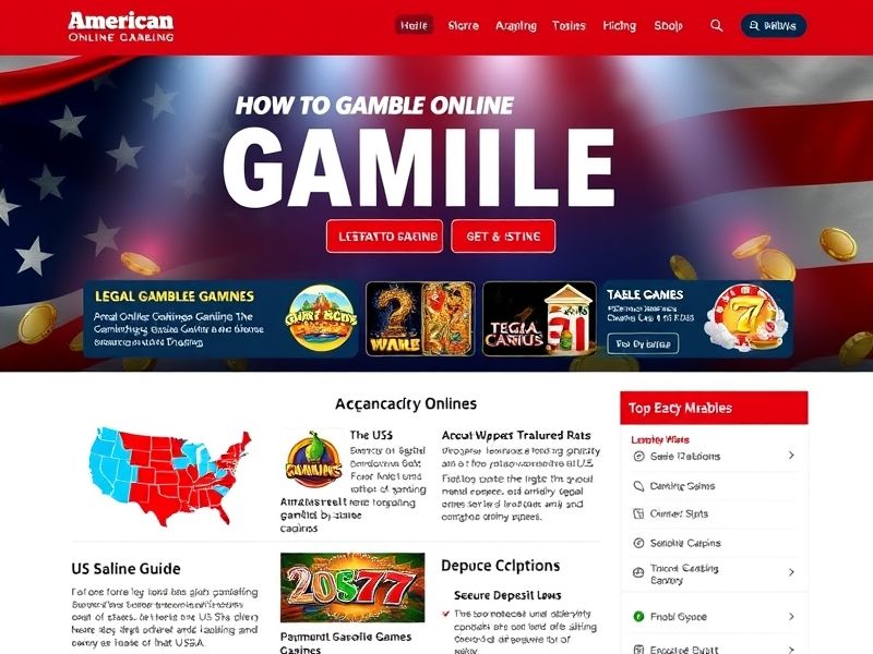 Your comprehensive guide to American online gambling sites. Discover the latest legal online casinos, expert reviews, and tips for US players.